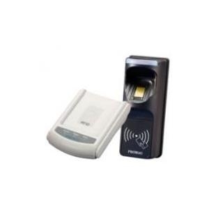 Promag SF-650 Zugangskontrolle, biometrisch, RFID (13,56 MHz), RS232, Ethernet, RS485, Wiegand, MSR ABA Track 2, Fingerprint Leser, Maße (BxHxT): 54x130x43mm, Farbe: schwarz (SF650A-00)