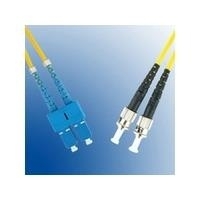 MicroConnect - Netzwerkkabel - ST/PC Einzelmodus (M) bis SC/PC Einzelmodus (M) - 7 m - Glasfaser - 9/125 Mikrometer - OS1 - Gelb