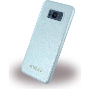 Guess - IriDescent - Hardcover - Samsung G955F Galaxy S8 Plus - Silber (GUHCS8LIGLSI)