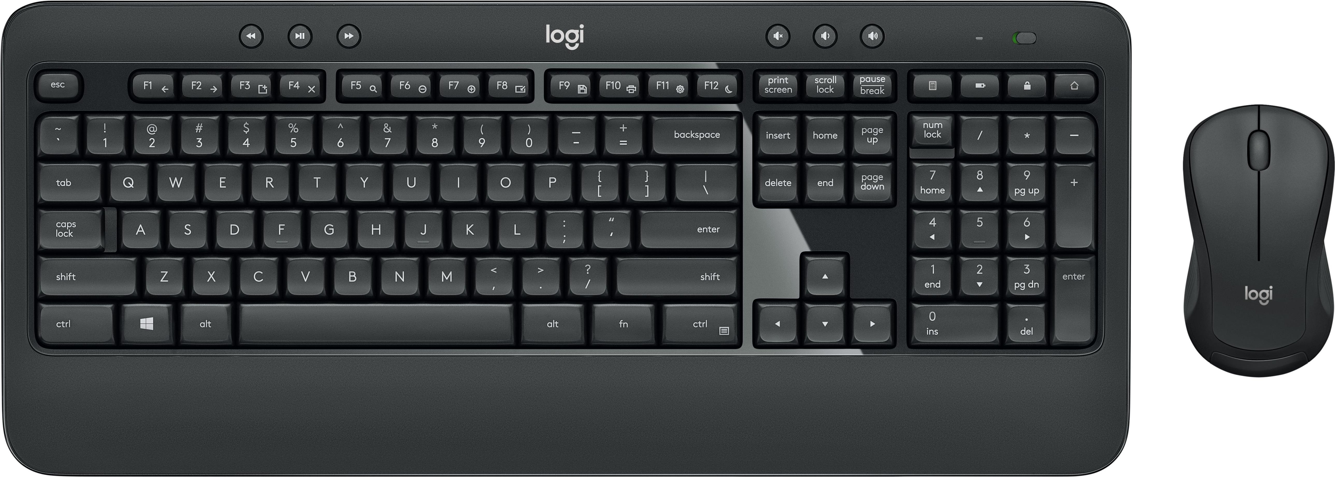 MK540 Advanced - Tastatur-und-Maus-Set - kabellos - 2.4 GHz - US International MK540 Advanced - Tastatur-und-Maus-Set - kabellos - 2.4 GHz - US International