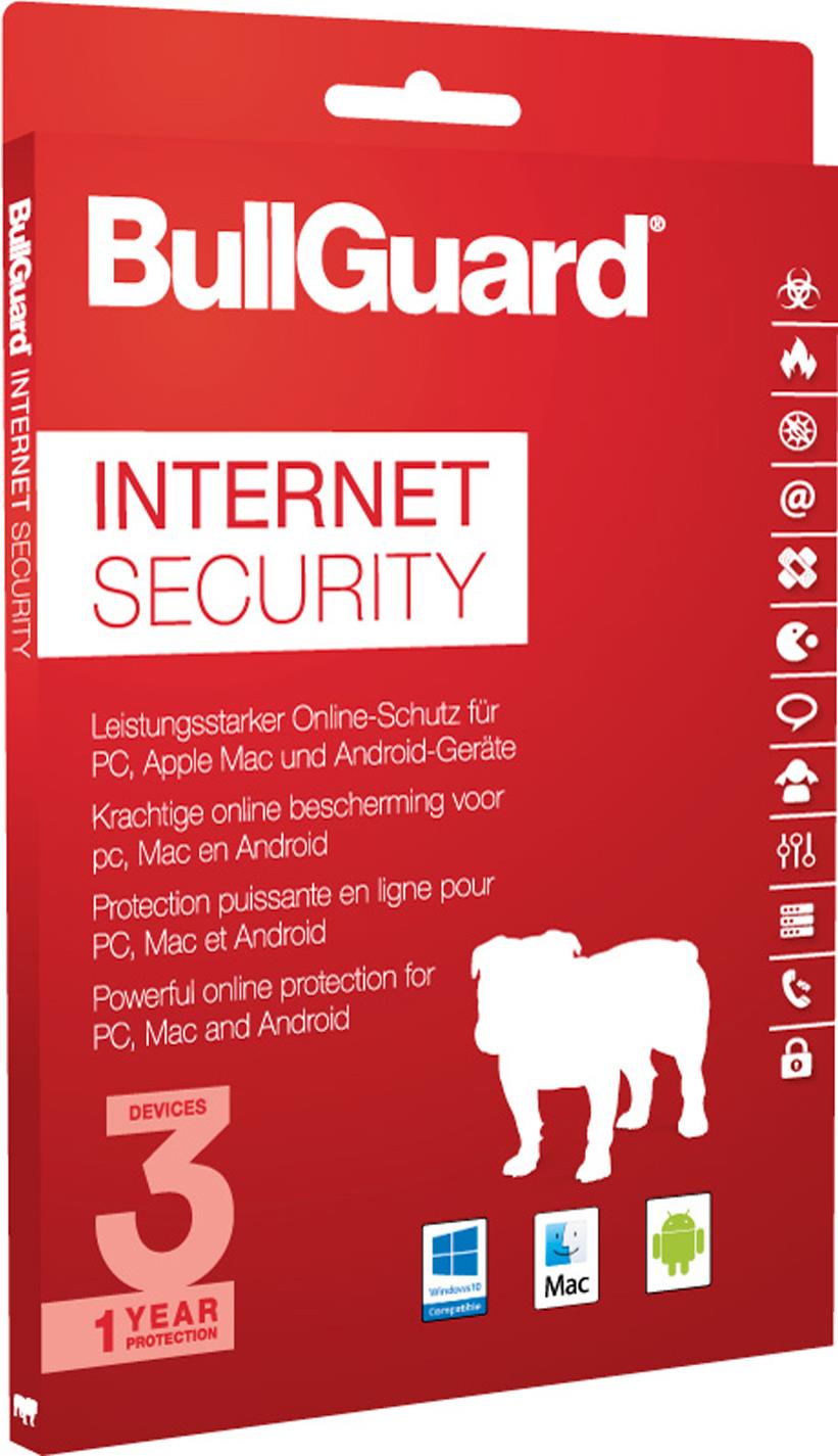 A BullGuard Internet Security OEM 1Jahr/3PC Multilingual CARD (BG1605)