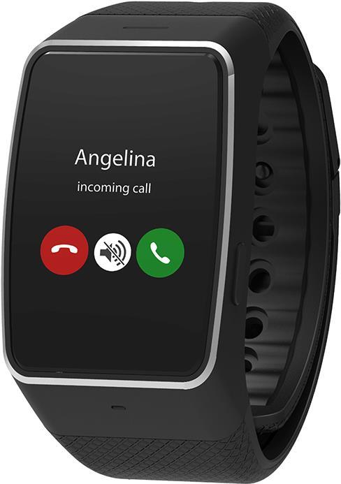 MyKronoz ZeWatch4 1.3 LCD Schwarz Smartwatch (7640158012093)
