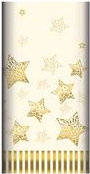 PAPSTAR Weihnachts-Tischdecke Sparkling Stars, creme aus Airlaid (95% Cellulose, 5% Klebstoff), blickdicht, - 1 Stück (85891)