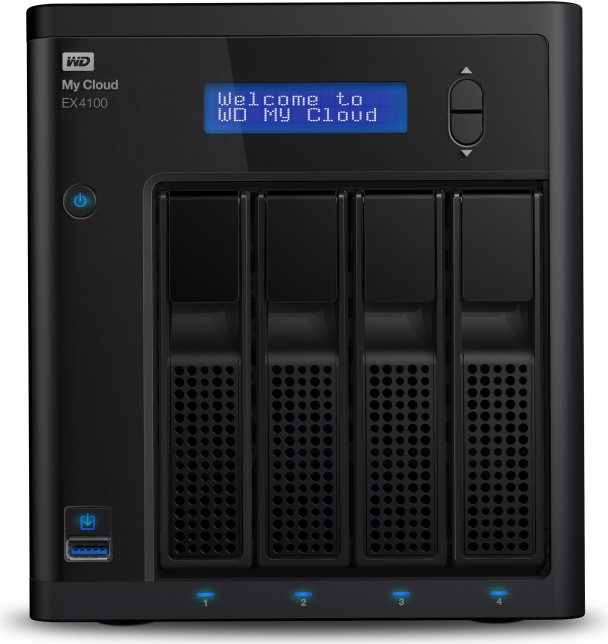 wd ex4100 plex server