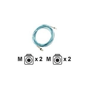 Hewlett-Packard HP - Netzwerkkabel - LC Multi-Mode (M) - LC Multi-Mode (M) - 50,0m - Glasfaser - 50/125 Mikrometer - OM3 - für HP 2530, 2920, 3100, 3600, 5500, 7506, SAN Switch 8/80, SN8000B 32, StoreFabric 8/24 8Gb (AJ839A)