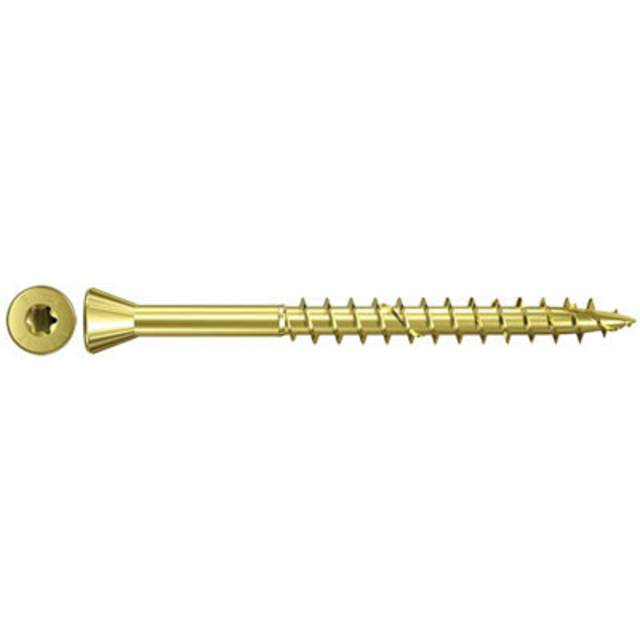 Fischer 660101 Dielenschrauben 3.5 mm 35 mm Torx galvanisch verzinkt 200 St. (66 0101)