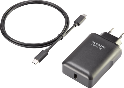 Caricatore USB VOLTCRAFT Presa CNPS-45 Corrente in uscita (max.) 3 A 1 presa USB-C USB Power Delivery (USB-PD) (CNPS-45)