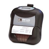 Zebra RW 420 - Etikettendrucker - Thermopapier - Rolle A6 (10,5 cm) - 203 dpi - bis zu 76 mm/Sek. - USB, seriell