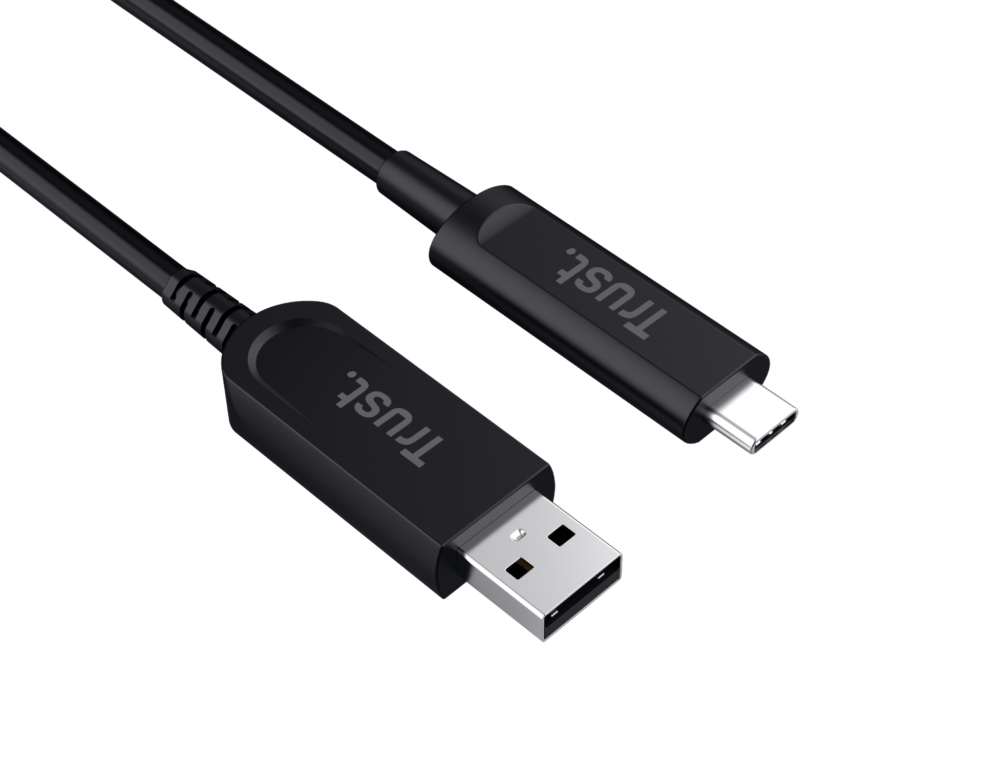 Trust Iris cavo USB 10 m USB 3.2 Gen 2 [3.1 Gen 2] USB C USB A Nero (IRIS 10M OPTICAL EXTENDED CABL)