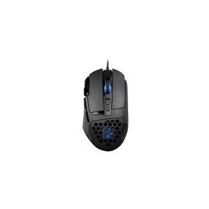 Thermaltake Tt eSPORTS VENTUS Z - Maus - Laser - 10 Tasten - verkabelt - USB - Schwarz (MO-VEZ-WDLOBK-01)