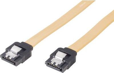 Renkforce Festplatten Anschlusskabel [1x SATA-Buchse 7pol. - 1x SATA-Buchse 7pol.] 0.30 m Gelb Renkforce (RF-4187250)