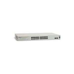 Allied Telesis AT GS950/24 WebSmart Switch - Switch - verwaltet - 24 x 10/100/1000 + 4 x Kombi-SFP - Desktop, an Rack montierbar, wandmontierbar (AT-GS950/24)
