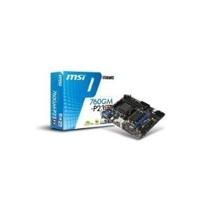 MSI 760GM-P23 (FX) - Motherboard - micro ATX - Socket AM3+ - AMD 760G - Gigabit LAN - Onboard-Grafik - HD Audio (8-Kanal)