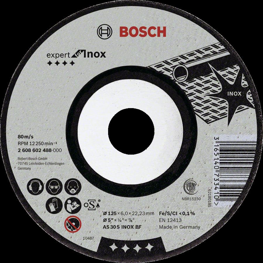 Accessori Bosch 2608602489 Disco abrasivo offset 150 mm 2223 mm 1 pezzo