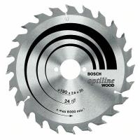 Bosch Kreissägeblatt Optiline Wood, 230 x 30 x 2,8 mm, 48 2608640629 Durchmesser: 230 x 30 mm Dicke:2.8 mm Sägeblatt (2608640629)