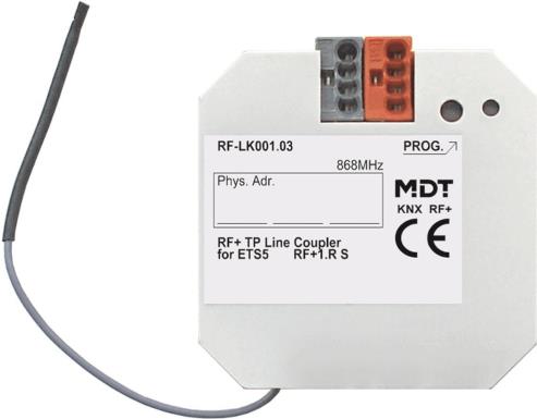 MDT RF-LK001.03 KNX RF Coppiatore di linea radio UP (RF-LK001.03)