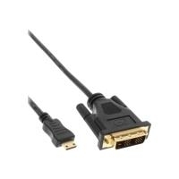 Cavo mini HDMI a DVI - Spina HDMI C a DVI 18+1 - 2 m