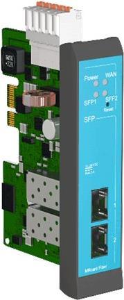 INSYS MRcard Fiber plug-in-card 2xGigabit SFP 2xdig.in (10022271)