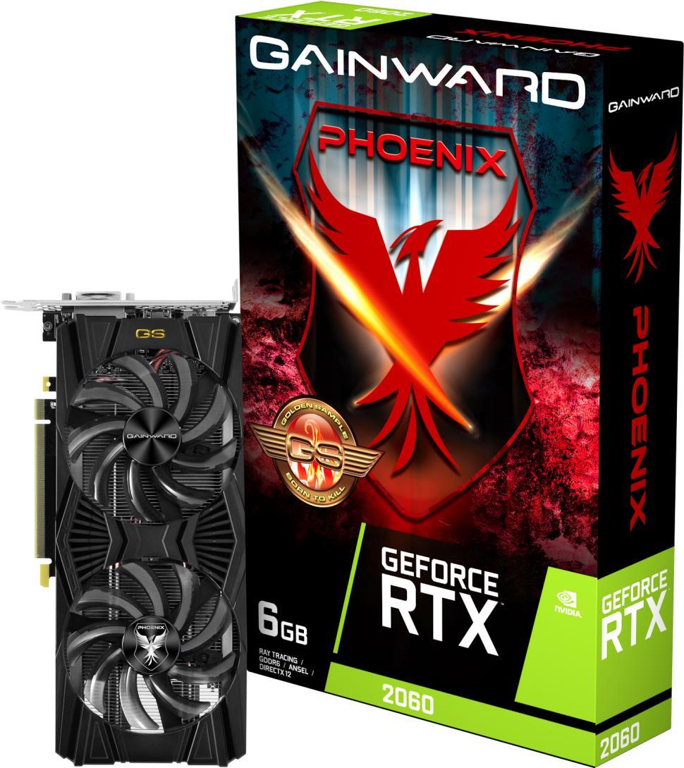 Gainward 426018336-4313 Grafikkarte GeForce RTX 2060 6 GB GDDR6 (4313) Gainward 426018336-4313 Grafikkarte GeForce RTX 2060 6 GB GDDR6 (4313)