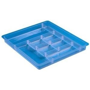 Really Useful Box Einsatz für Aufbewahrungsbox 8 Fächer transparent klar, aus recycelbarem PP, mit Randabschluss, - 1 Stück (4CDIVOFF)