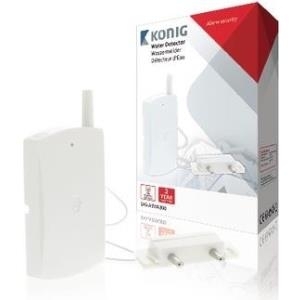 Nedis König SAS-ASWA300 - Wasserlecksensor - drahtlos - 433 MHz - weiß (SAS-ASWA300)