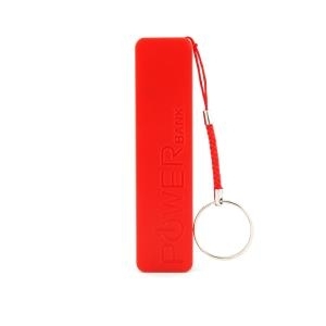 XLayer Colour Line - Powerbank - 2600 mAh - 1 A (USB) - auf Kabel: Micro-USB - Rot (207785)