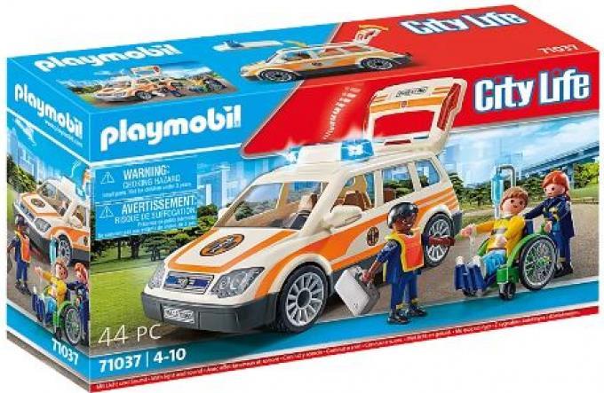 Playmobil City Life - Automobile del medico d'emergenza (71037)