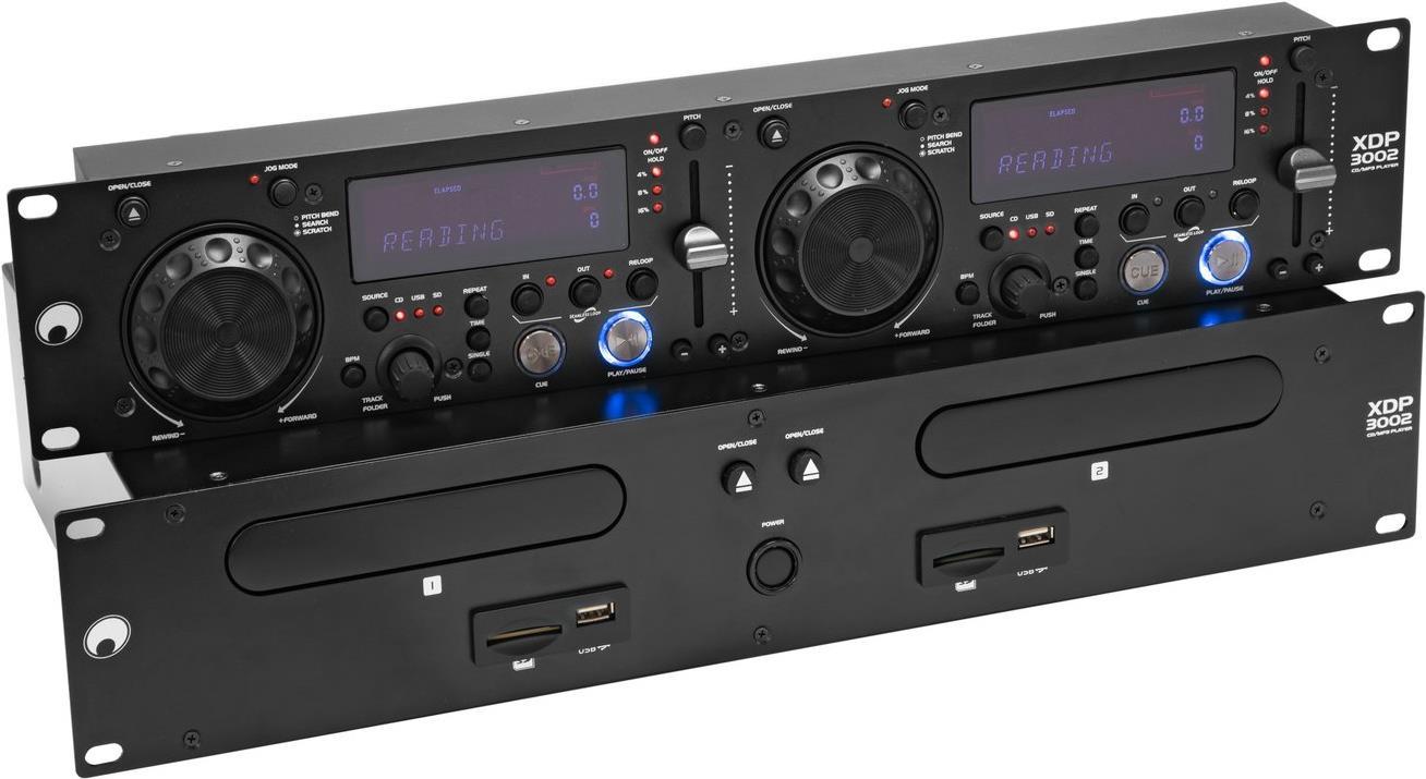 Omnitronic XDP-3002 DJ Doppel CD MP3 Player (11046051)
