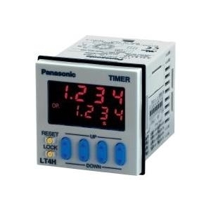 Panasonic Digitales Multifunktions-Zeitrelais LT4H LT4H24ACJ 24 V DC/AC 1 potenzialfreier Wechsler 5 A 250 V/AC (LT4H24ACJ)