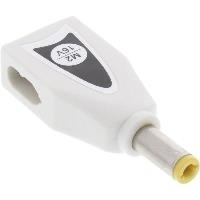 InLine Switch Plug M2 - Adapter für Power Connector - Gleichstromstecker 5,5 x 2,5 mm (M) 4,5 A - weiß (26611Y-M2)