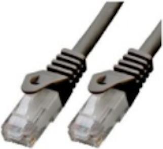 M-Cab 3950 cavo di rete Nero 15 m Cat6 U/UTP [UTP] (CAT6 RJ45 UTP LSZH 15M BK - 5GBIT PATCH CABLE HALOGENFREI)