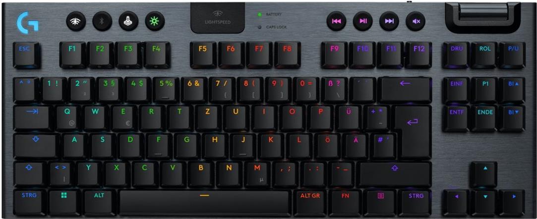 G915 X LIGHTSPEED TKL - WRLS G KB-BLACK-DEU-EMEA28I-935 - Versione Tedesca