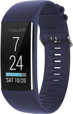 Polar A370 - Aktivitätsmesser mit Band - Silikon - dunkelblau - M/L - Bluetooth - 37.3 g