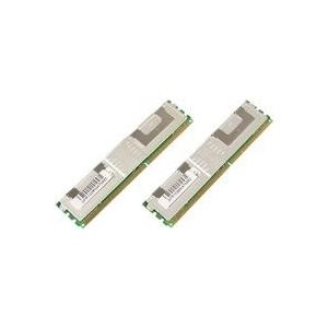 MicroMemory - DDR2 - 4 GB: 2 x 2 GB - FB-DIMM 240-pin - 667 MHz / PC2-5300 - Voll gepuffert - ECC - für Fujitsu PRIMERGY RX300 S3