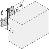 EPCASE Montagematerial für Wandbefestigung (26.10.0199)