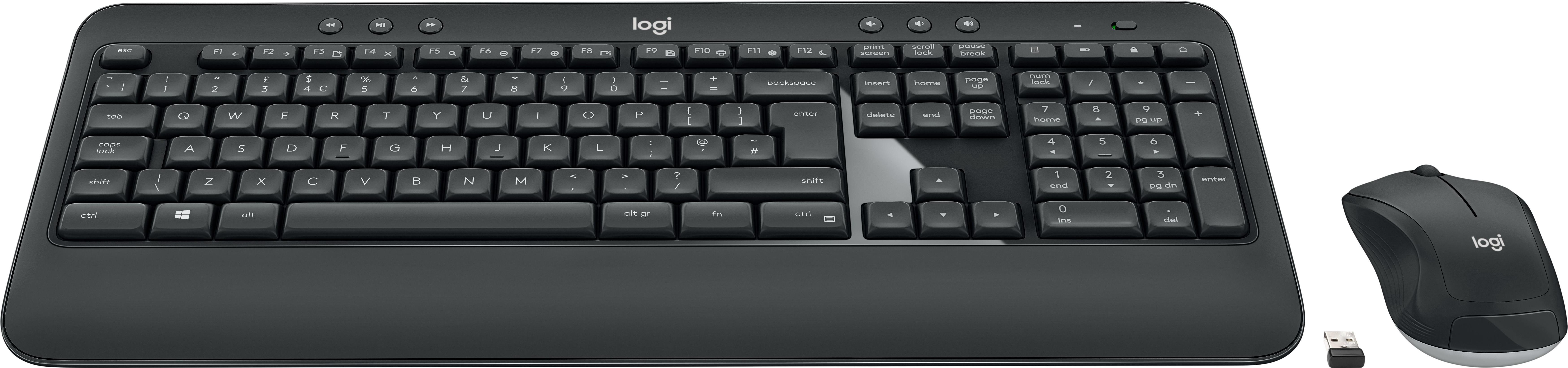 MK540 Advanced - Tastatur-und-Maus-Set - kabellos - 2.4 GHz - GB Englisch QWERTY MK540 Advanced - Tastatur-und-Maus-Set - kabellos - 2.4 GHz - GB Englisch QWERTY