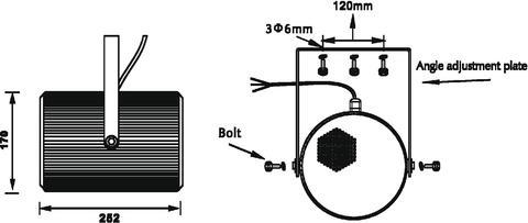 Omnitronic PS-30 - altoparlante - per sistema PA - 20 watt - bianco