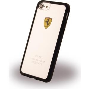 Ferrari - Racing Shield FEHCRFP7BK - Frame Cover - Apple iPhone 7 - Schwarz (FEHCRFP7BK)