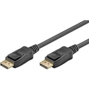 Goobay DisplayPort Anschlusskabel - 1x DisplayPort Stecker - 1x DisplayPort Stecker - 2 m - Schwarz (76793)