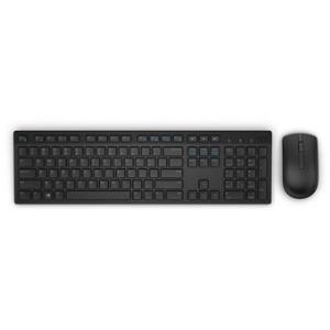 Dell KM636 - Tastatur-und-Maus-Set - 2,4 GHz - German QWERTZ - Schwarz (580-ADFO)