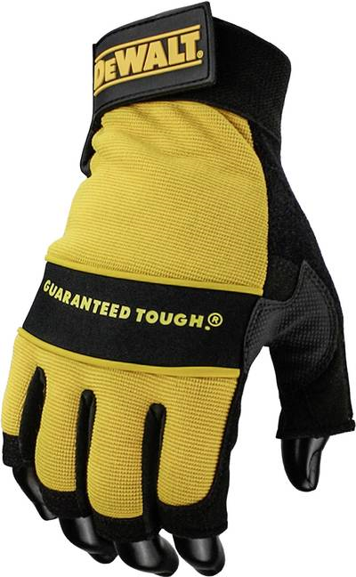 Dewalt DPG23L EU DEWPERFORM 4 Fingerlose Arbeitshandschuh Größe (Handschuhe): L (DPG23L EU)