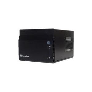 SilverStone SUGO SG06-Lite - Ultra Small Form Factor - Mini-ITX - ohne Netzteil (SFX12V) - Schwarz - USB/Audio (SST-SG06BB-Lite USB)