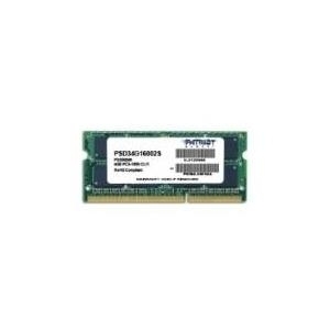 Patriot Signature Line - DDR3 - 4 GB - SO DIMM 204-PIN - 1600 MHz / PC3-12800 - CL11 - 1.5 V - ungepuffert - nicht-ECC