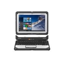 Panasonic Toughbook CF-20 - Tablet - mit Tastatur-Dock - Core m5 6Y57 / 1.1 GHz - Win 10 Pro - 8 GB RAM - 256 GB SSD - 25.7 cm (10.1) IPS Touchscreen 1920 x 1200 - HD Graphics 515 - Wi-Fi, Bluetooth - robust