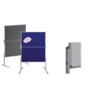FRANKEN Moderationstafel PRO, klappbar, Filz blau 2 Tafel