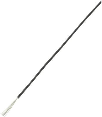 TRU COMPONENTS 1566876 Litze LiY 1 x 0.14 mm² Schwarz 25 m (1566876)
