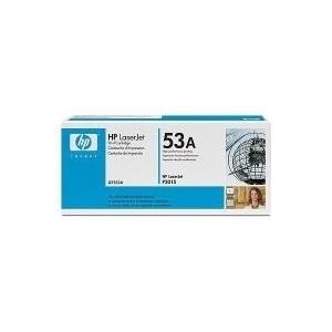 HP Toner Q7553A (53A) - Schwarz - Kapazität: 3.000 Seiten (Q7553A)