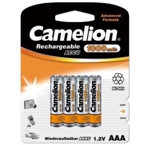 Camelion NH-AAA1000BP4 - Nickel Metall-Hydrid - Universal - AAA - Silber - 90 x 11 x 117 mm (17010403)