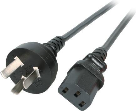 Netzleitung China - C13,1,8m , schwarz, 3x0,75mm² (EK492.1,8)