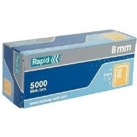 Rapid 11857050 - Klammerpack - 8 mm - 5000 Heftklammern - R53 - R153 - R253 - R353 - R453 - MS2.1 - MS4.1 - ALU610 - ALU753 - ALU853 - ALU953 - E100 - ESN530 - BTX530,... - 50 mm - 120 mm (11857050)